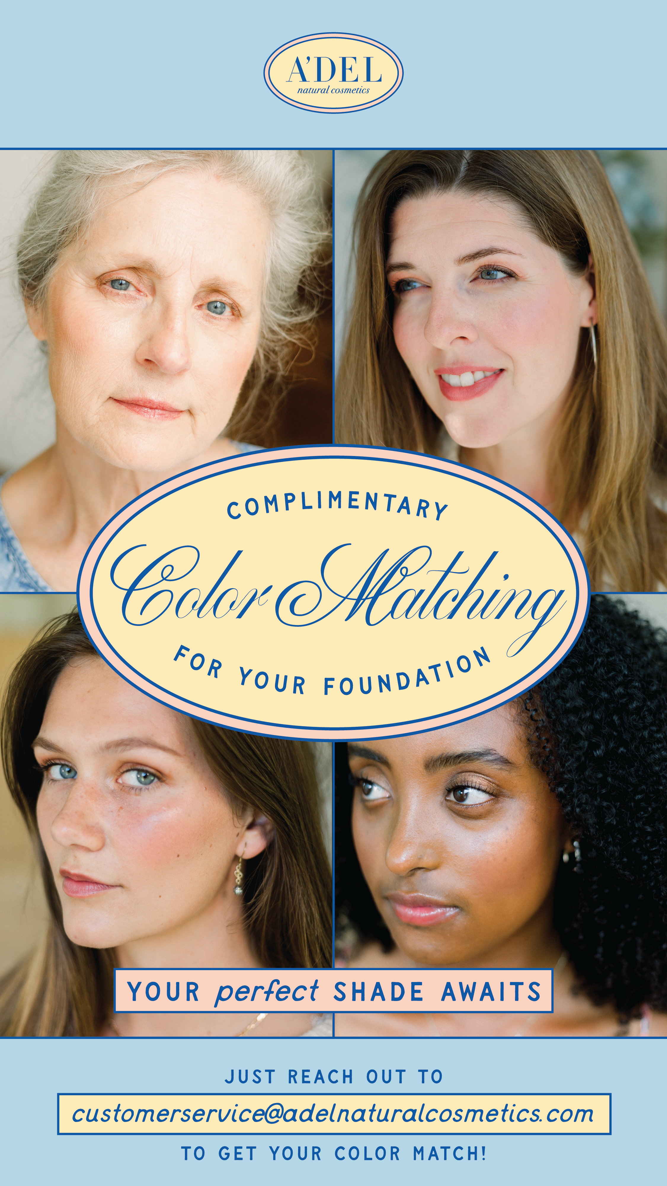 Color Matching Inquire – A'del Natural Cosmetics